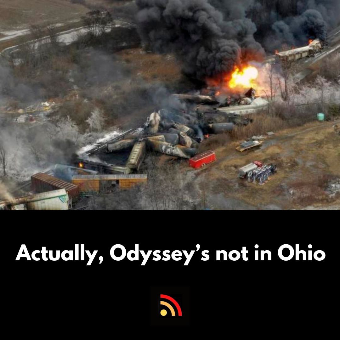 Actually, Odyssey’s not in Ohio