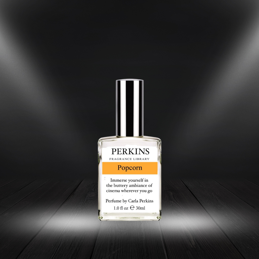 Carla Perkins Markets to Sell Butter Popcorn Perfume